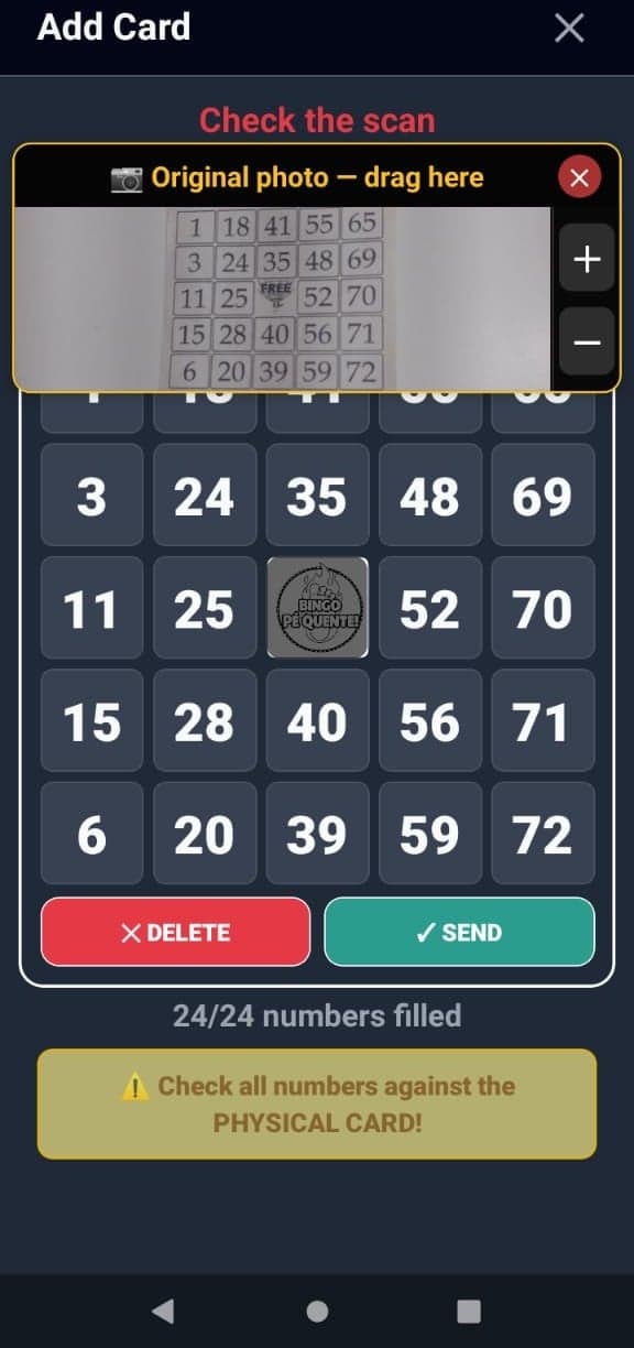 Check the numbers