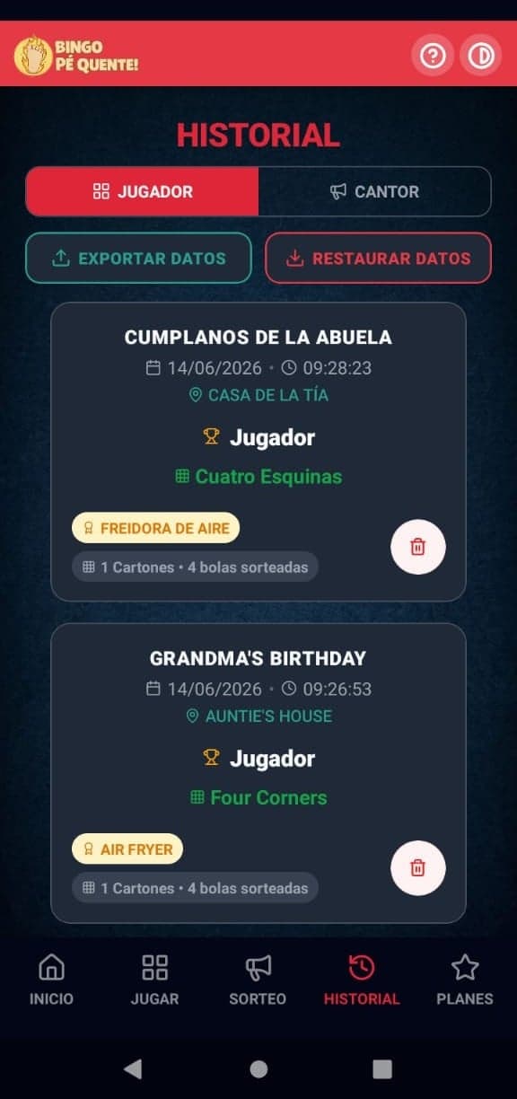 Registrando tu Historia