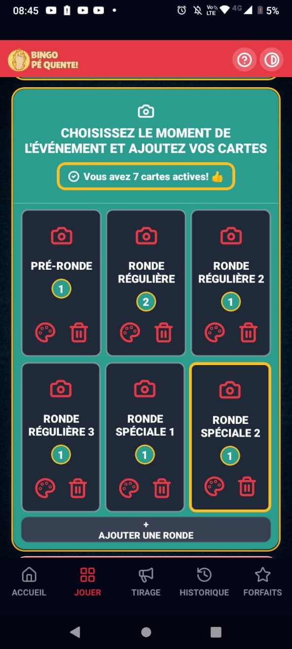 Chaque moment a son jeu