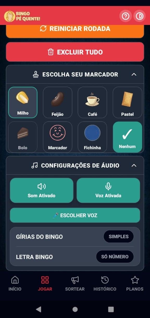 Marcadores ao Seu Gosto